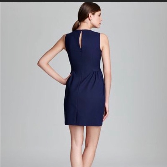 Kate Spade Women’s New York Rhys Sleeveless Navy Sheath Dress Size 0 - Picture 6 of 9